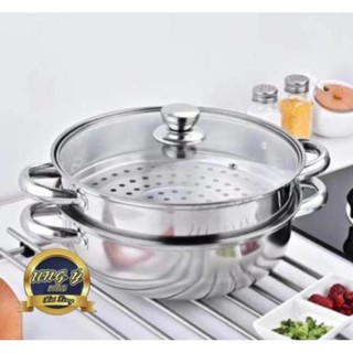 Nồi hấp inox 2 tầng POT size 28cm