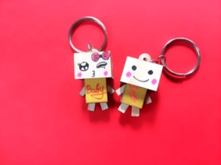 Móc khoá Danbo in tên
