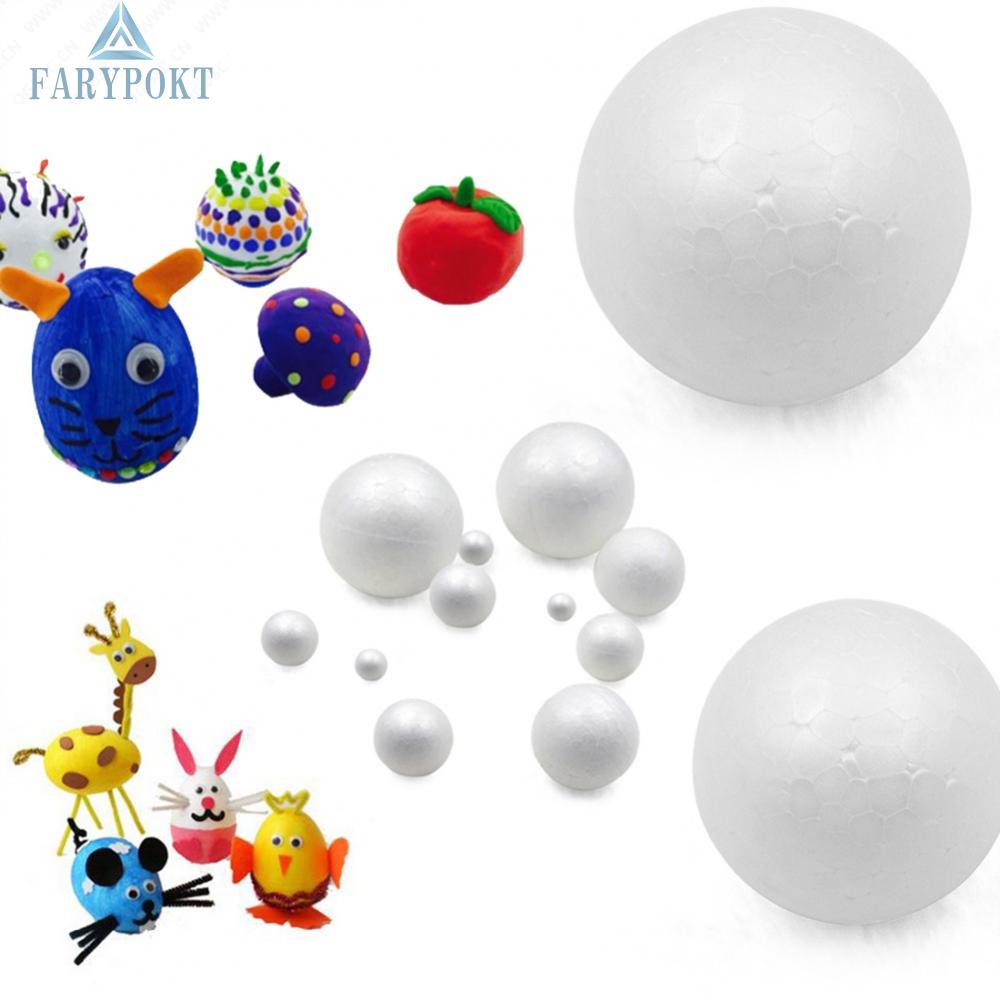 Set 10 Quả Bóng Xốp Tròn 2cm / 3cm / 4cm Trang Trí Tiệc