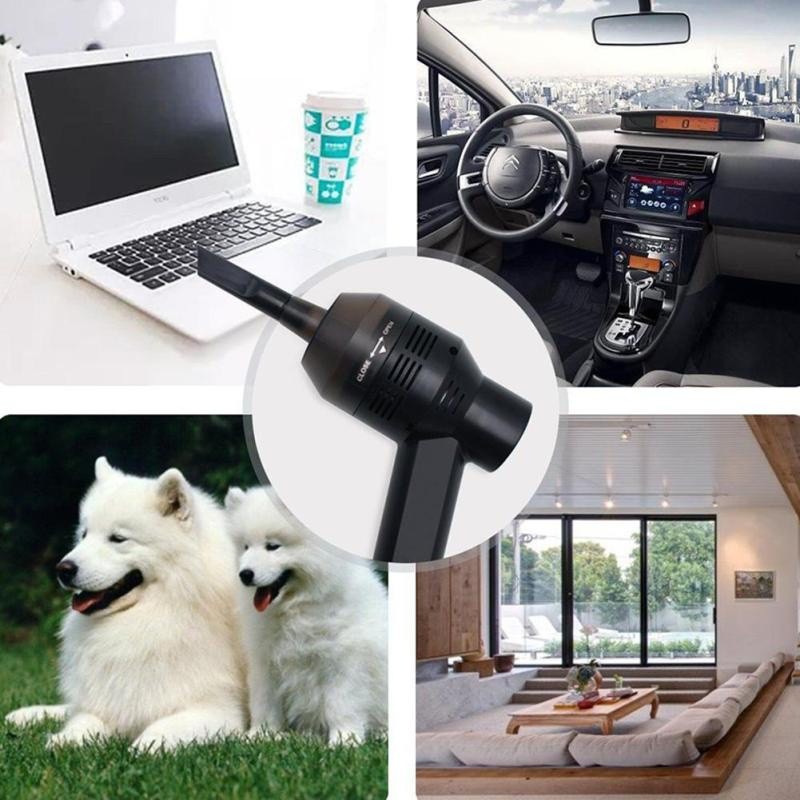 Máy hút bụi mini cầm tay chuyên dụng cho máy tính kèm phụ kiện