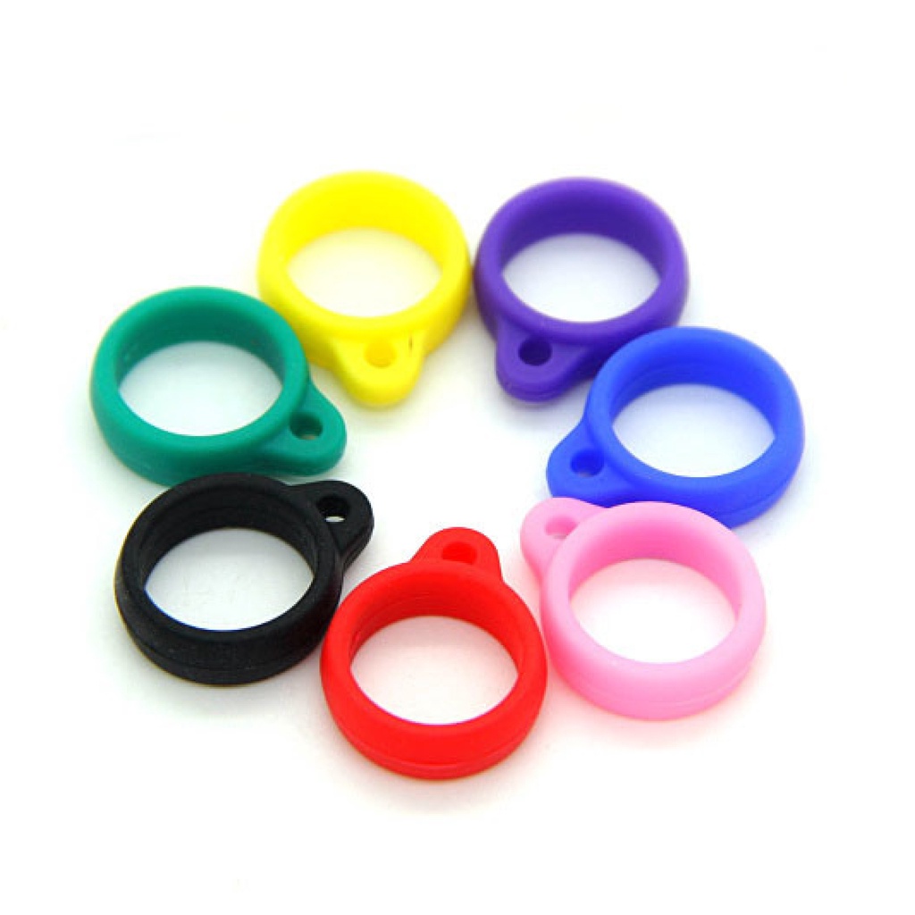 Set 10 Vòng Silicon Co Giãn Bảo Vệ Chống Thất Lạc Cho Dây Đeo Điện Tử
