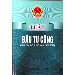 Sách - Luật Đầu Tư Công - Xuất Bản Năm 2022