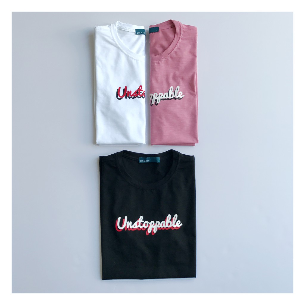 Áo thun cotton cao cấp BEN & TOD họa tiết in chữ phong cách đơn giản năng động 309 | BigBuy360 - bigbuy360.vn