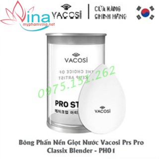 BÔNG GIỌT NƯỚC VẠT XÉO PRO TÁN KEM VACOSI ( HỘP 1 CÁI) - PH02