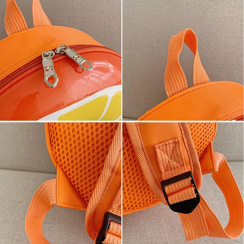 Ba Lô Hình Vỏ Trứng In Họa Tiết Trái Cây Hoạt Hình Thiết Kế Dễ Thương Cho Bé