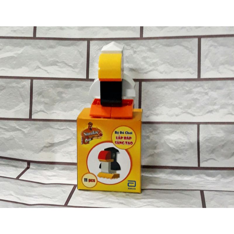 《HCM》Bộ đồ chơi lắp ráp hình chim