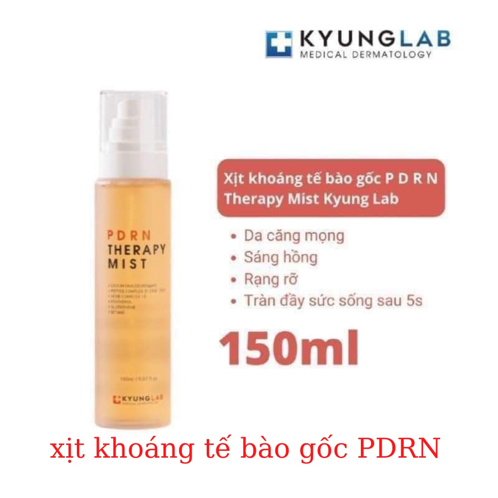 Xịt khoáng, toner dưỡng ẩm KYUNG LAB PDRN THERAPY MIST 150ml