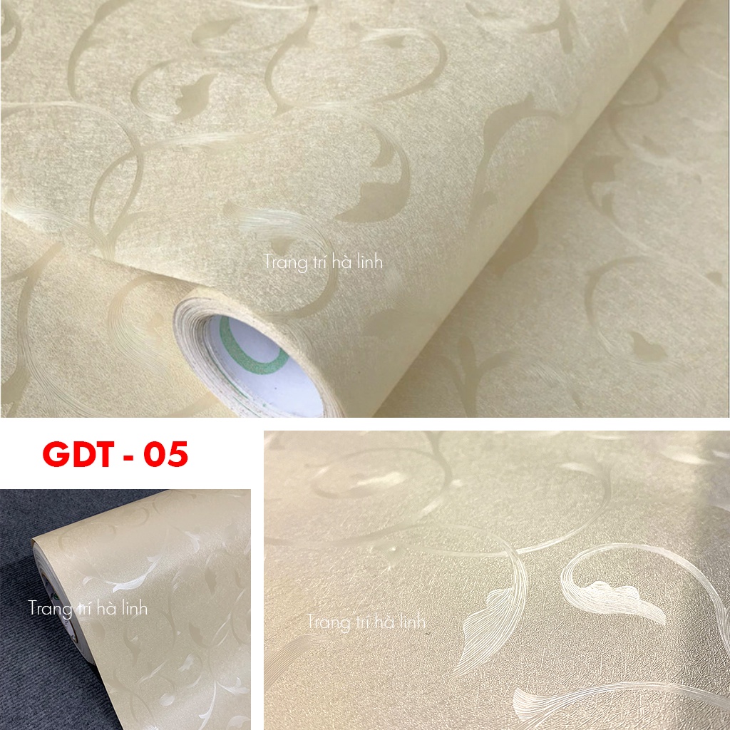 Giấy dán tường trang trí phòng ngủ đẹp chống thấm nước dễ dàng lau chùi hoa văn 3d