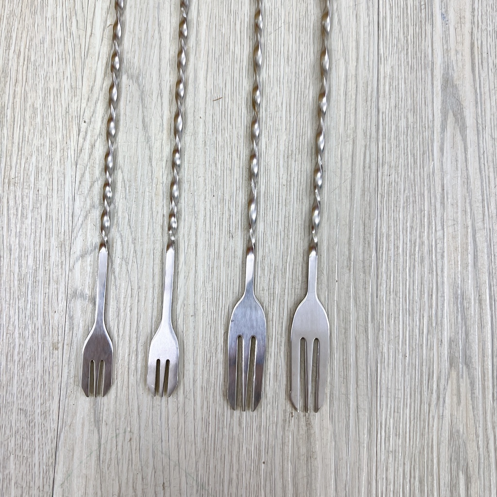 Thìa pha chế bar spoon 26cm hoặc 32cm (thìa bar, muỗng khuấy, thìa khuấy) - Muỗng Pha Chế Bartender