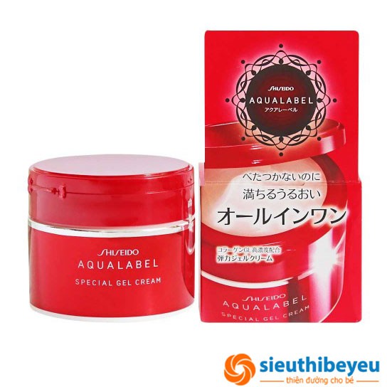 Kem dưỡng da Shiseido Aqualabel 5 in 1