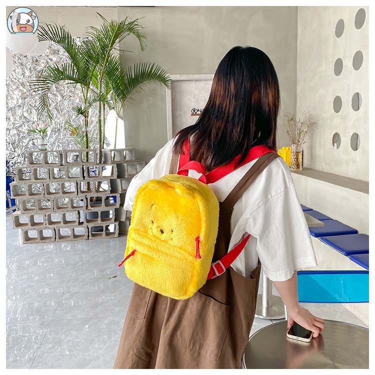 Ba Lô Hình Quái Vật Dễ Thương Phong Cách Nhật Bản Dành Cho Bé Gái