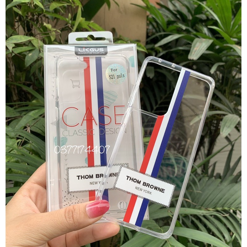 Ốp Samsung S21, S21 Plus , S21 Ultra hiệu Likgus ThomBrowne chống sốc chống ố trọn đời rẻ đẹp | BigBuy360 - bigbuy360.vn