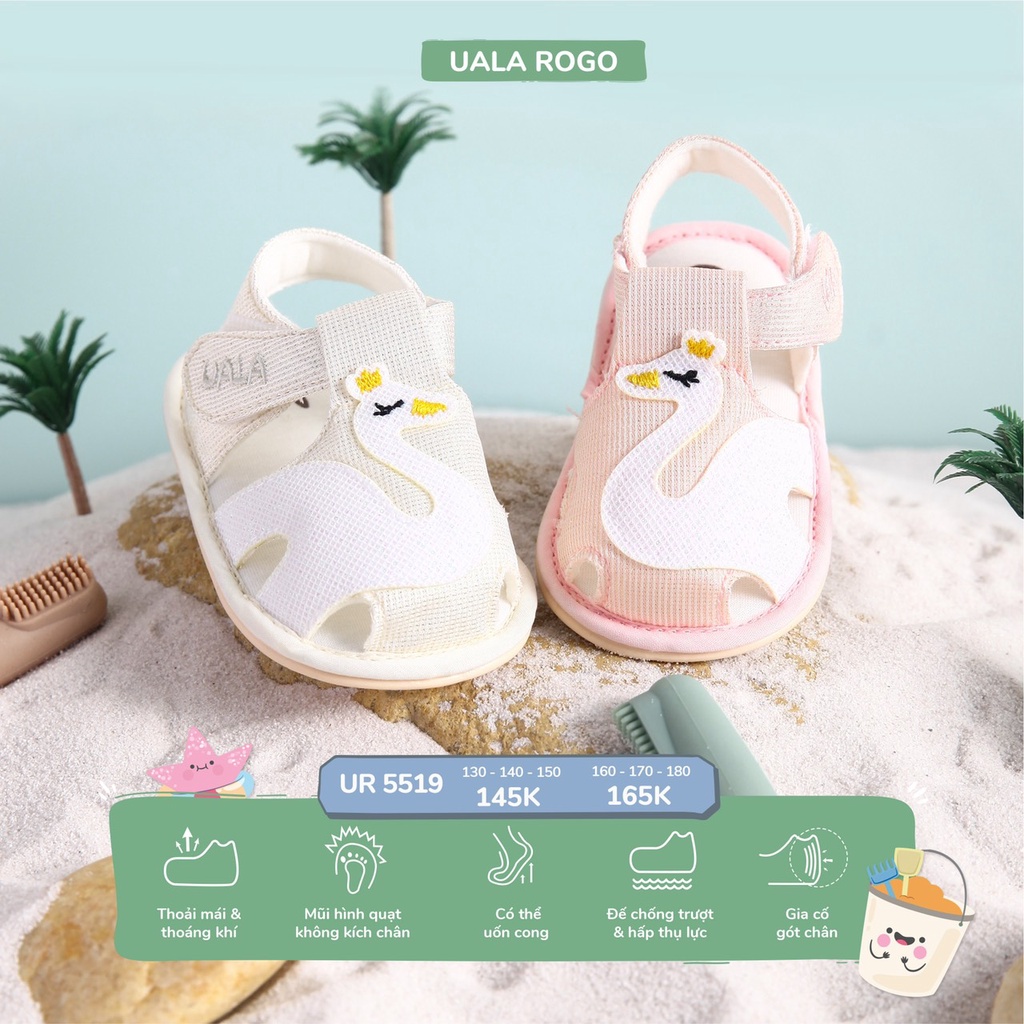 Dép tập đi UalaRogo cho bé gái size 160-170-180