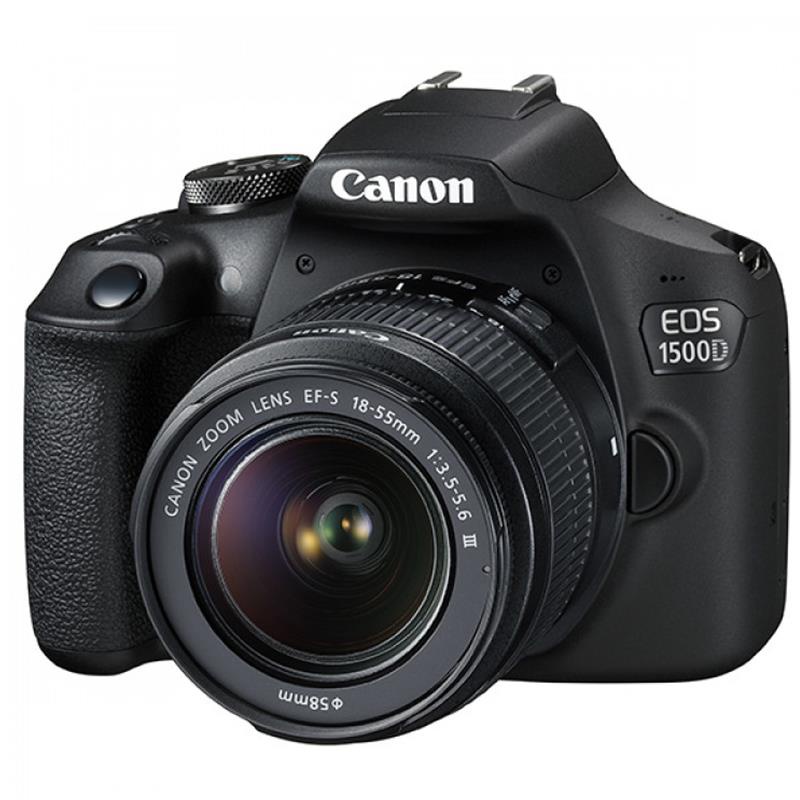 MÁY ẢNH CANON EOS 1500D LENS KIT 18-55 IS III Chính hãng Canon Lê Bảo Minh (tặng túi + thẻ 16Gb)