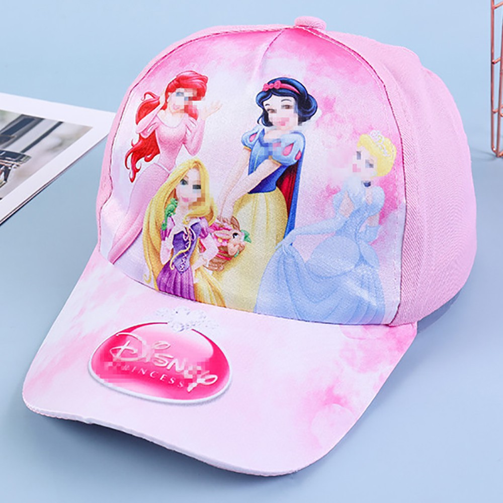 Mũ lưỡi trai in hoạt hình nhiều loại cho em bé 1-6 tuổi