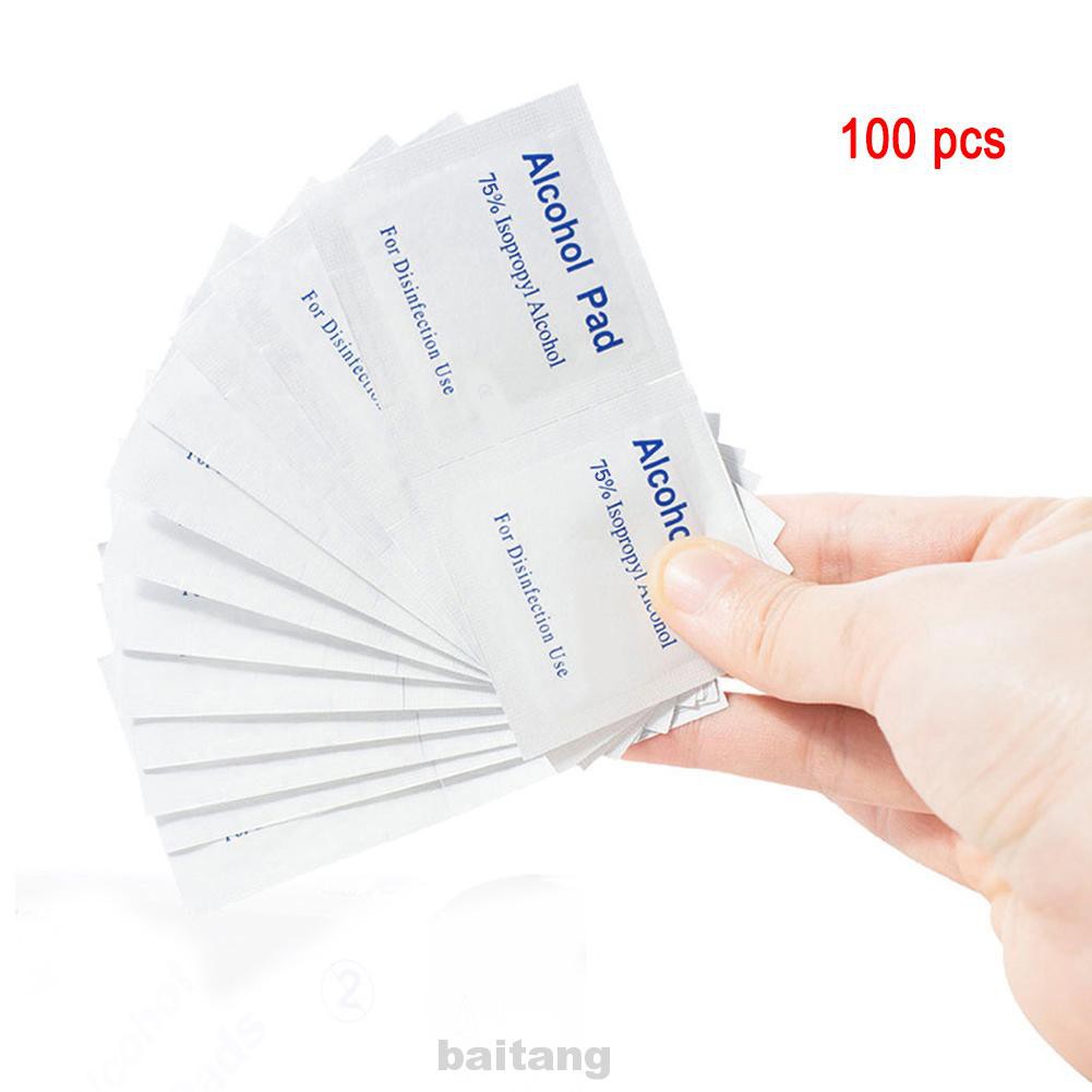 Set 100 Miếng Chùi Sơn Móng Tay Tiện Lợi