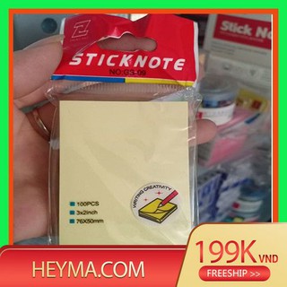 -giấy note vàng 3x2-giấy ghi chú-vpp thanh tú