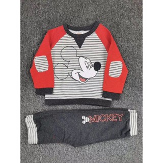 Bộ nỉ da cá mickey xuất dư