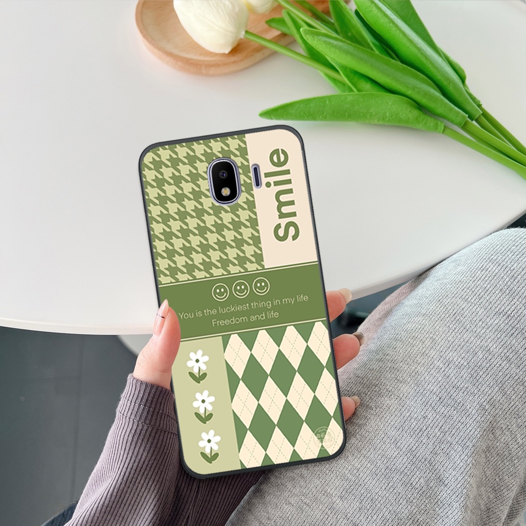 Ốp lưng Samsung J4 - J2 Pro - J2 Core họa tiết trái tim, gấu caro thời trang