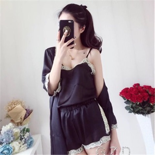Bộ lụa set 3 thượng hải cao cấp