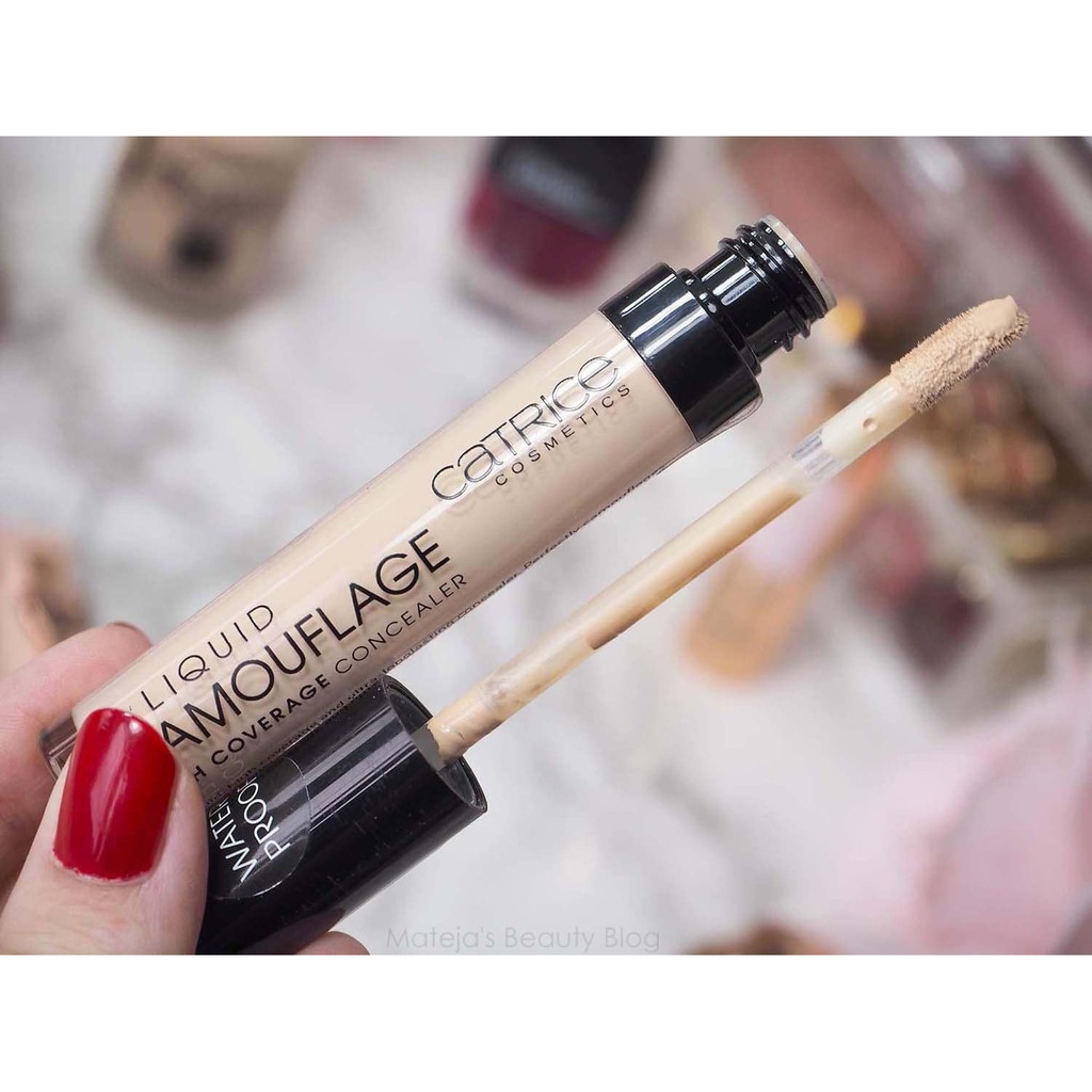 Kem Che Khuyết Điểm Catrice Liquid Camouflage High Coverage Concealer Lasts 12h