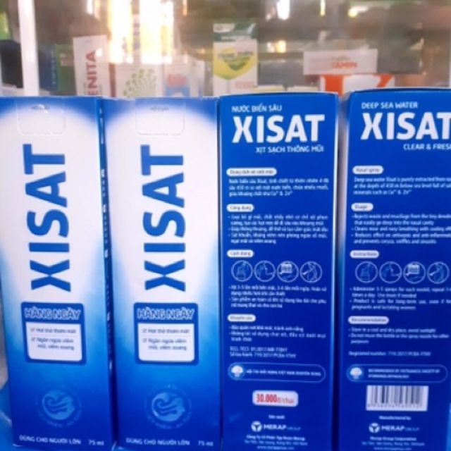 Xisat  xịt mũi người lớn