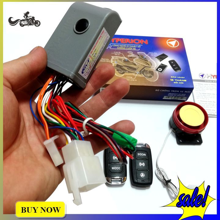 Bộ Hyperion Smartkey Up nâng cấp smartkey zin cho SH, PCX, Vision.... tăng khả năng chống trộm cướp xe máy