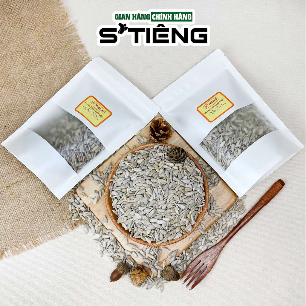 500Gr Nhân Hạt Hướng Dương Nga Sấy Chín Chuẩn Vị STIENG