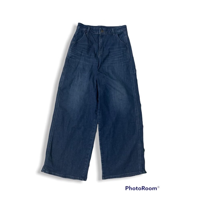Quần jean ống rộng unisex C-17 xuất Nhật