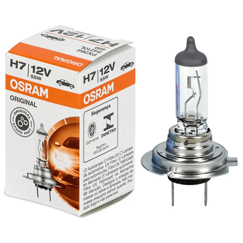 Bóng đèn Halogen 64210 Osram Đức H7 55w 12v tc3