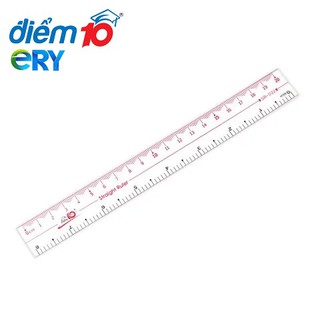  Thước Dẻo Trong Suốt 20cm Điểm 10 TP-SR022