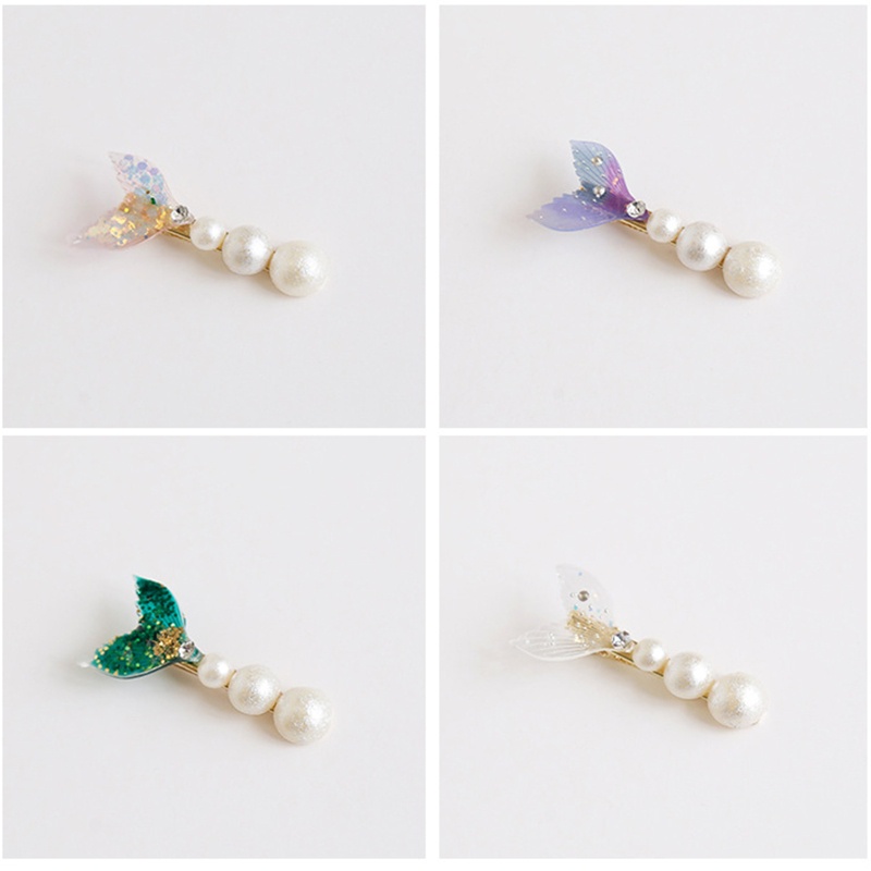 Kẹp Tóc Hình Đuôi Cá Chất Liệu Hợp Kim Dùng Hàng Ngày