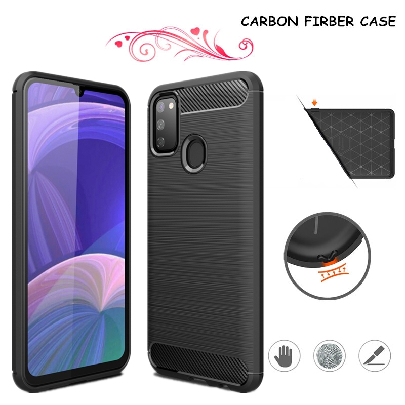 Samsung Galaxy M30S Case Rubber Bumper Silicone Shockproof Cover