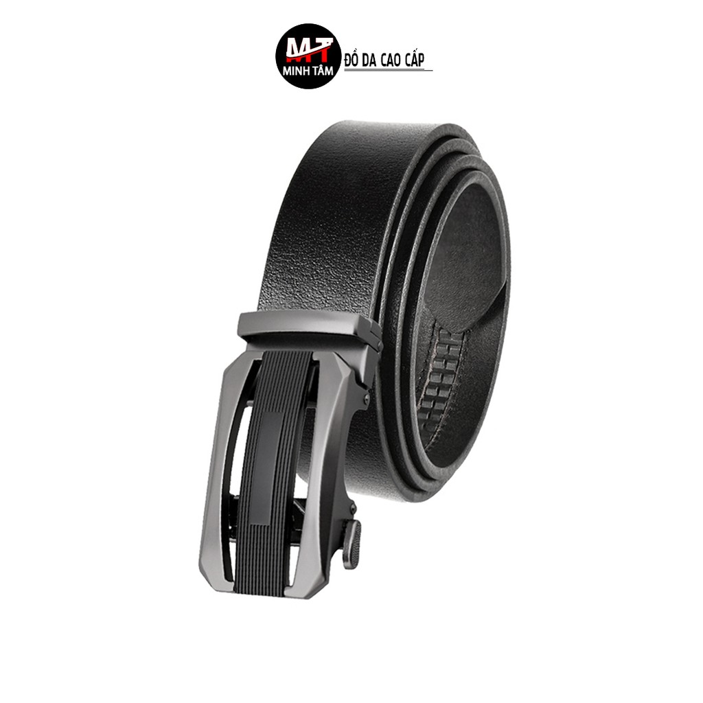 Thắt lưng nam Minh Tâm da bò , khóa kim loại MT491-27H