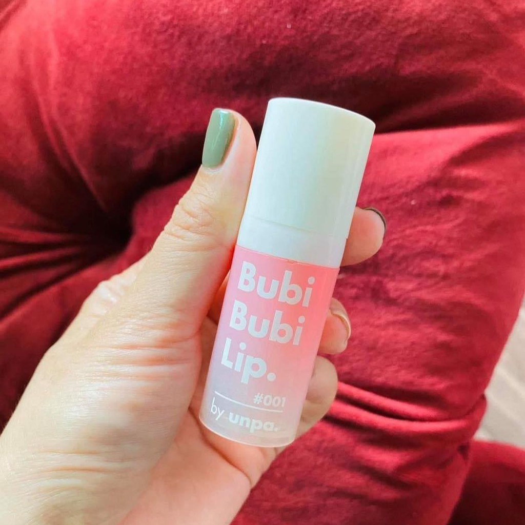 MẪU MỚI - Tẩy Tế Bào Chết Môi Sủi Bọt Unpa Bubi Bubi Lip - GEL THẢI ĐỘC, TẨY DA CHẾT MÔI