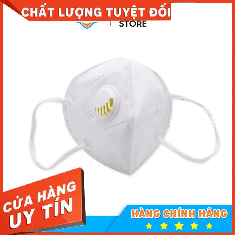 Khẩu Trang N95 Có Van Thở Y Tế  3D 3M Chống Bụi Kháng Khuẩn Sử Dụng Nhiều Lần