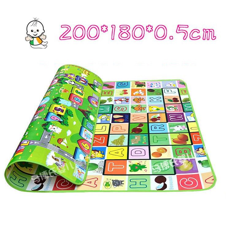 THẢM XỐP MABOSHI 2 MẶT SIZE LỚN 1,8 *2m