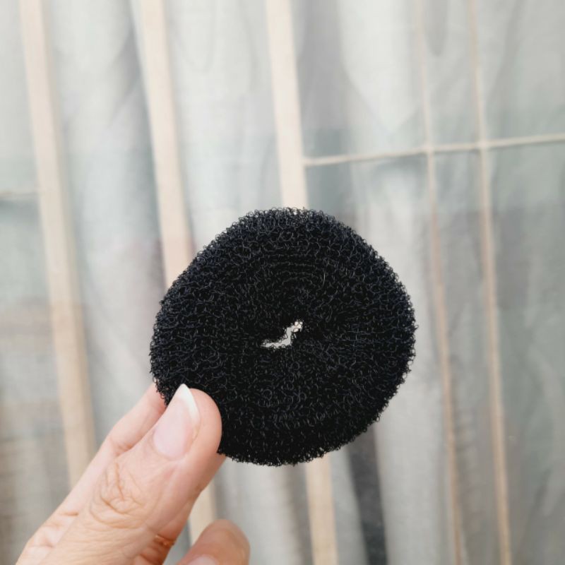 Búi tóc củ tỏi màu đen (size nhỏ/trung/to)