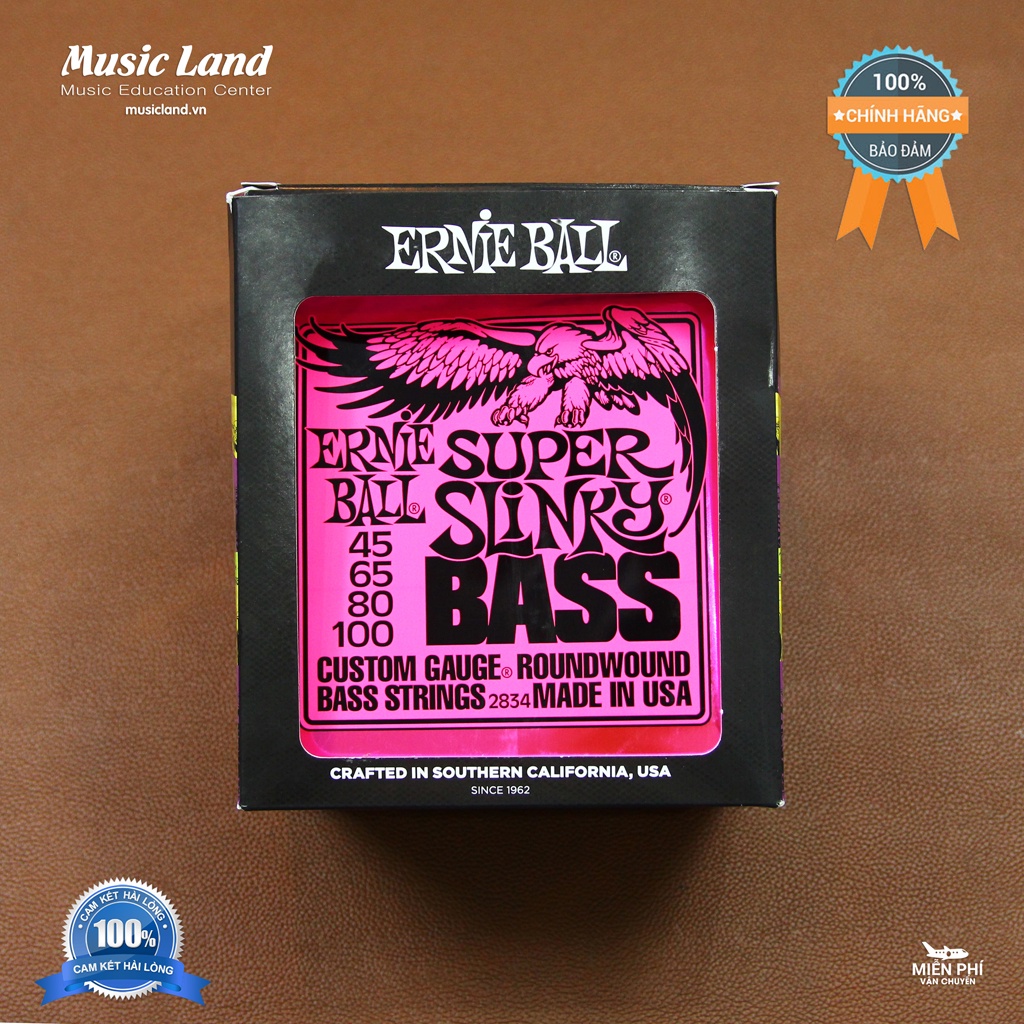 Dây Đàn Guitar Bass Điện Ernie Ball 2834 – Chính hãng