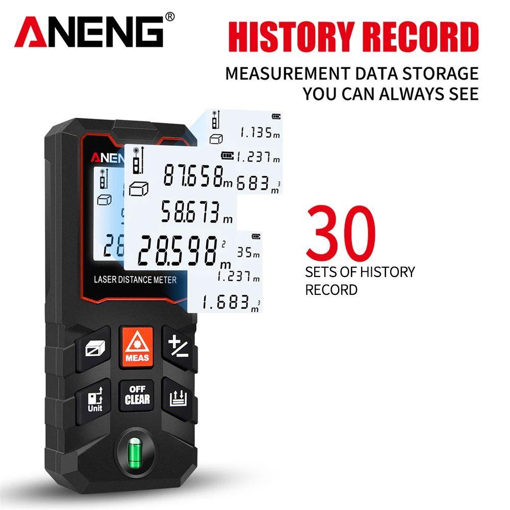 ANENG Máy Đo Khoảng Cách Kỹ Thuật Số Màn Hình LCD