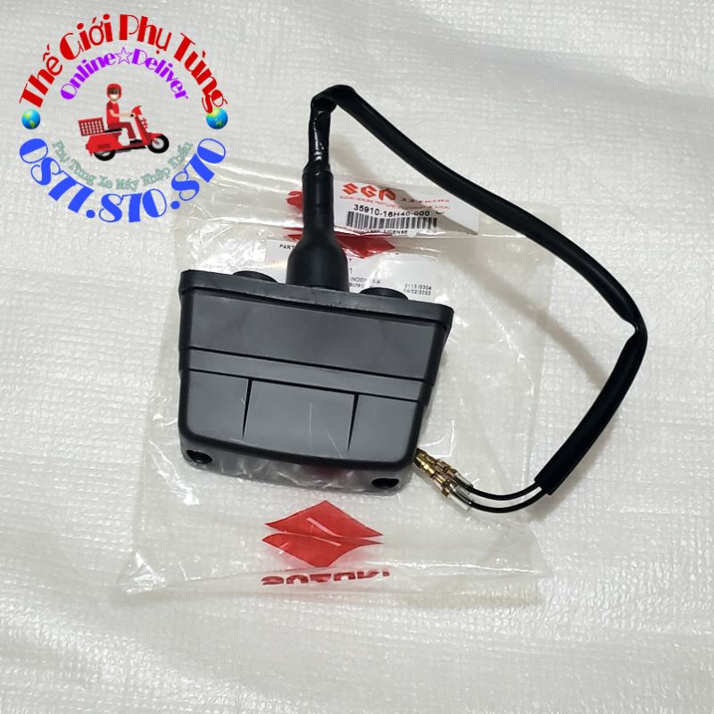 Đèn soi biển số Satria fi, Raider fi zin mới - 35910-16H40-000