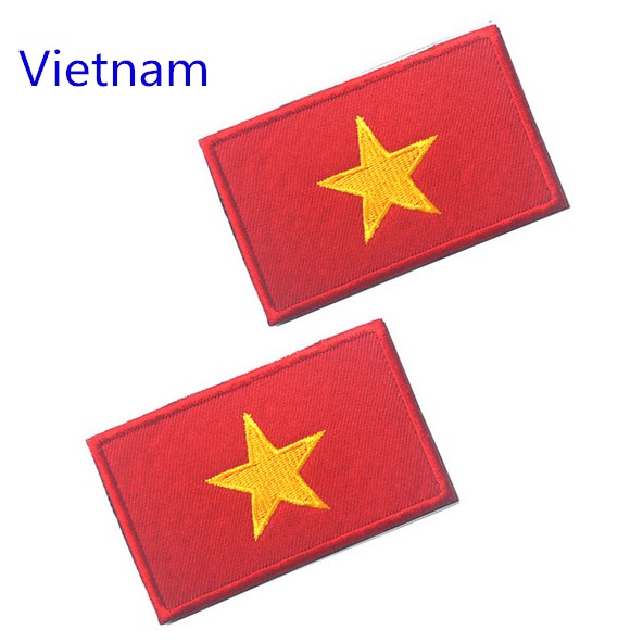 Miếng dán hình lá cờ các nước đẹp mắt