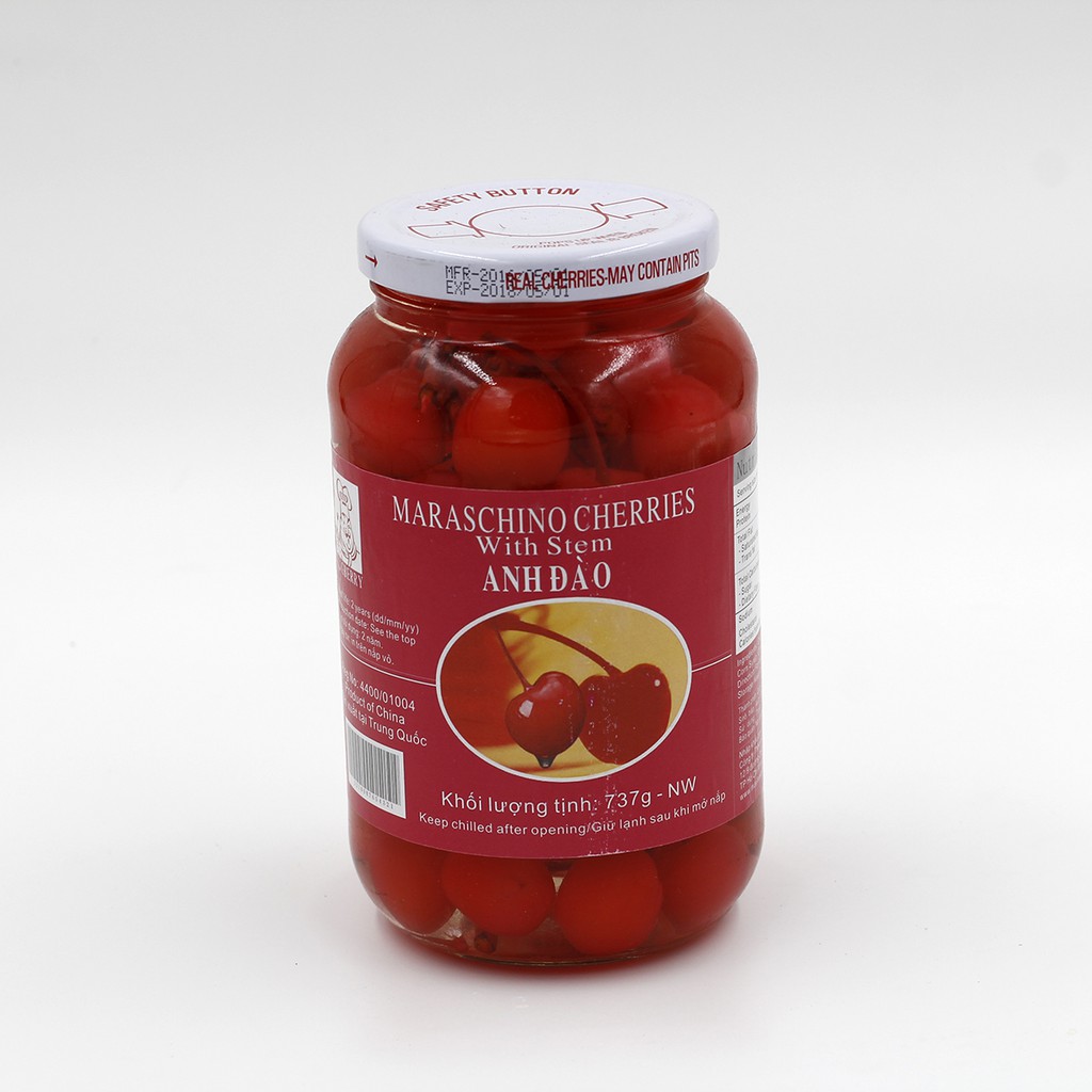 Cherry đỏ ngâm 737g