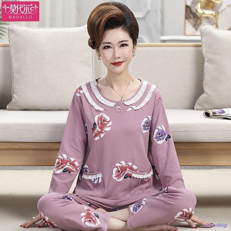 Dịch vụ tại nhà pyjama cotton pull cho người giàV