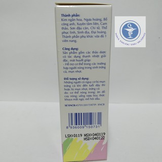 Trứng cá Acnebye new Hộp 30 Viên