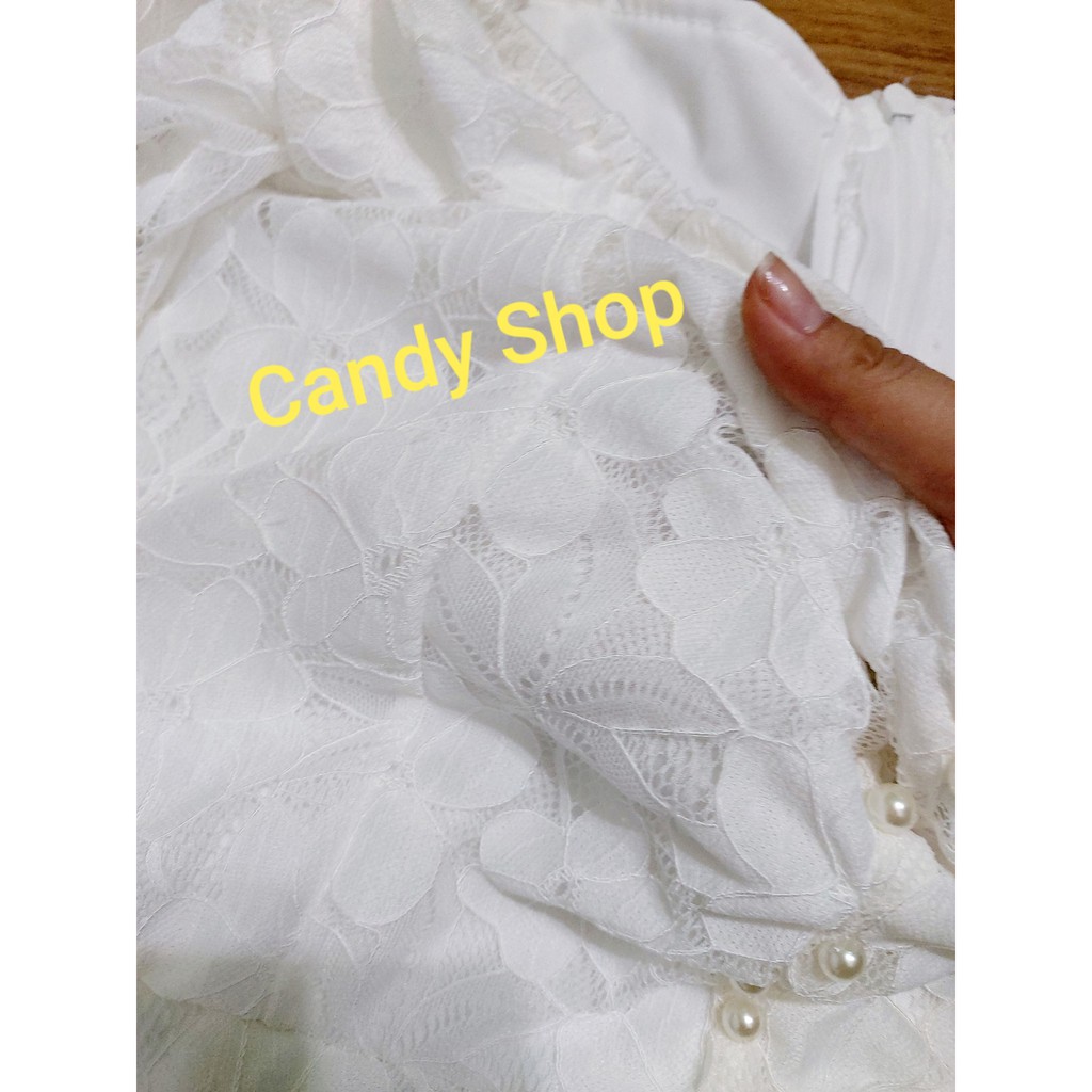 Đầm xoè ren công chúa dự tiệc kèm dây thắt eo + Ảnh thật | BigBuy360 - bigbuy360.vn