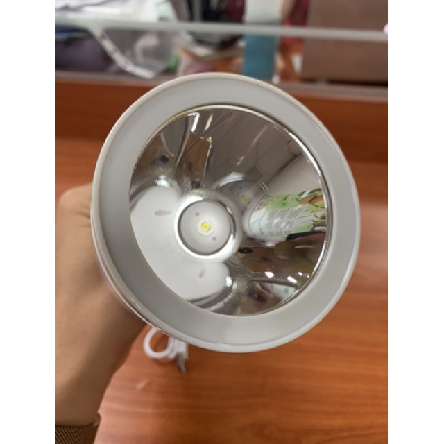 Đèn pin sạc led COMET CRT455 11.5W kiêm đèn sạc led, có điều chỉnh độ sáng, chế độ SOS