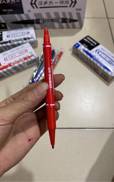 Sỉ 10 cây bút dạ kính 2 đầu