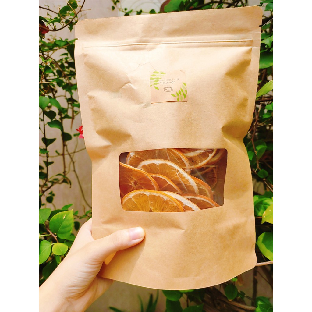 (ảnh thật+video) Cam sấy khô new zealand trang trí bánh kem làm trà (cam thái lát sấy khô) 1 kí