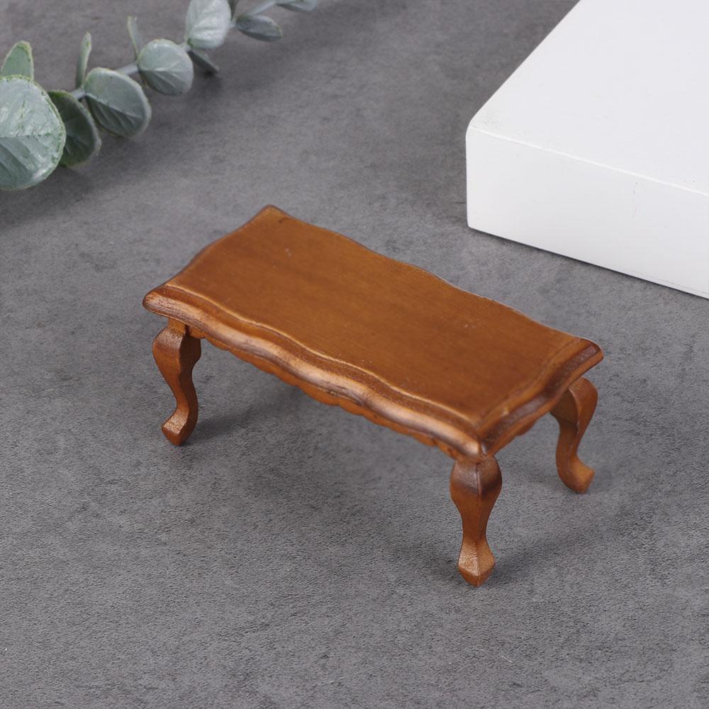 RAINBOW Bàn Cà Phê Bằng Gỗ 9 Kiểu Dùng Trang Trí Nhà Búp Bê